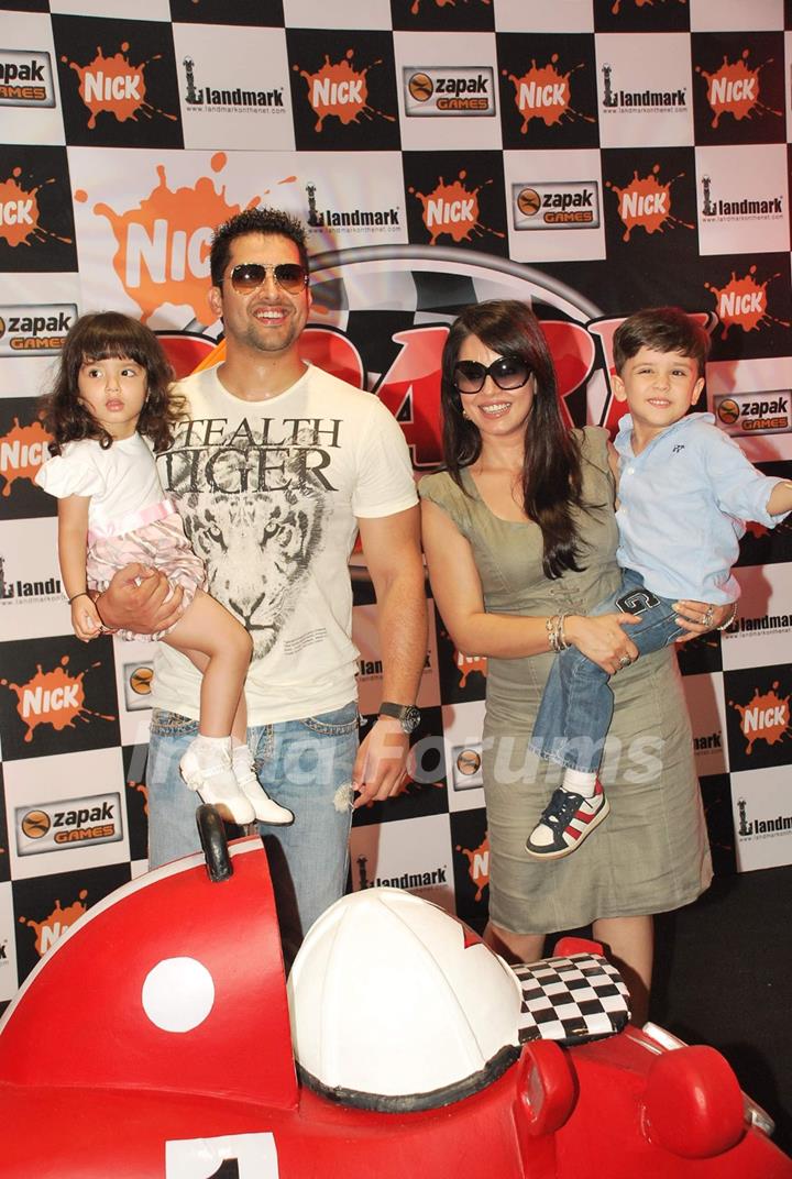 Aftab Shivdasani and Mahima Chaudhary at Roary the Racing Car Launch at Landmark, Phoenix Mill