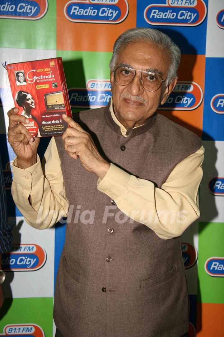 Ameen Sayani launches Geetmala Ki Chhaon Mein'' - Vol 11-15 on Radio City 911 FM