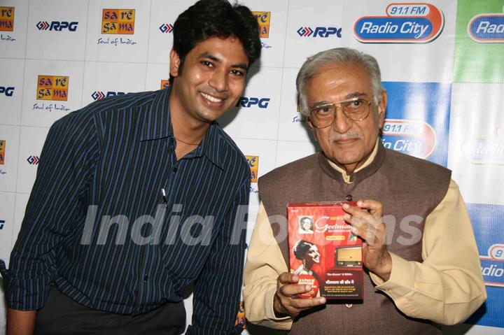 Ameen Sayani launches Geetmala Ki Chhaon Mein'' - Vol 11-15 on Radio City 911 FM