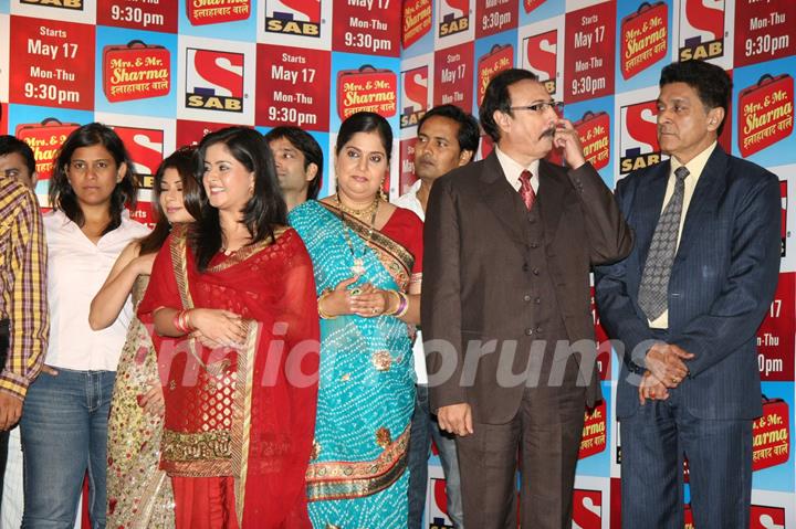 Mr and Mrs Sharma Allahabad Wale Sab TV launch in J W Marriott