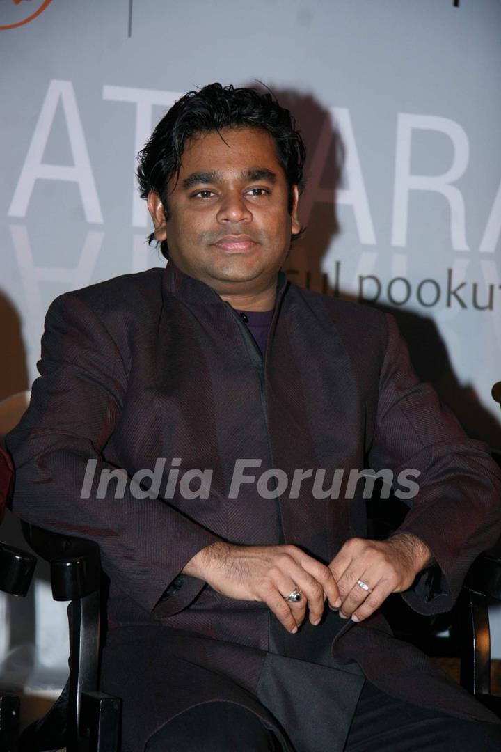 A R Rahman at Resul Pookutty''s autobiography launch at The Leela