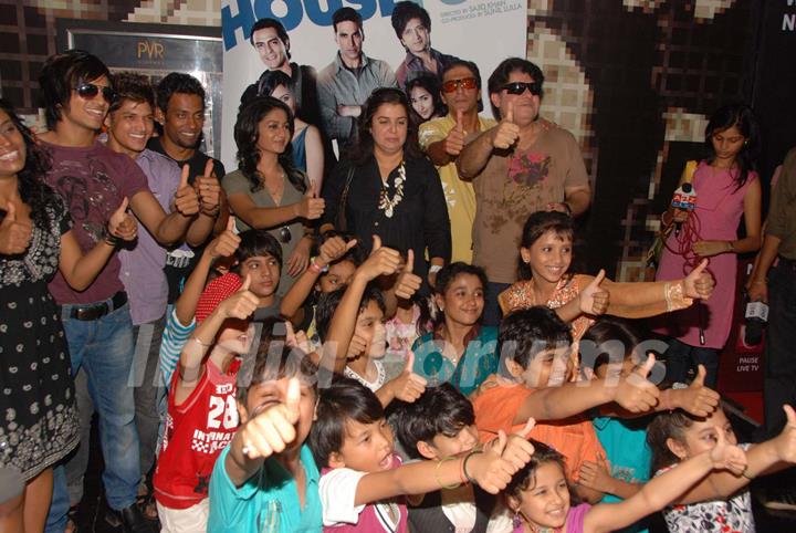 Faarah Khan hosts a special screening Housefull for kids at PVR Juhu