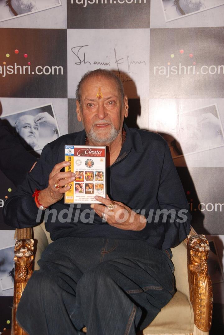 Shammi Kapoor unveils his Unplugged Videos on Rajshricom at Dadar, Mumbai