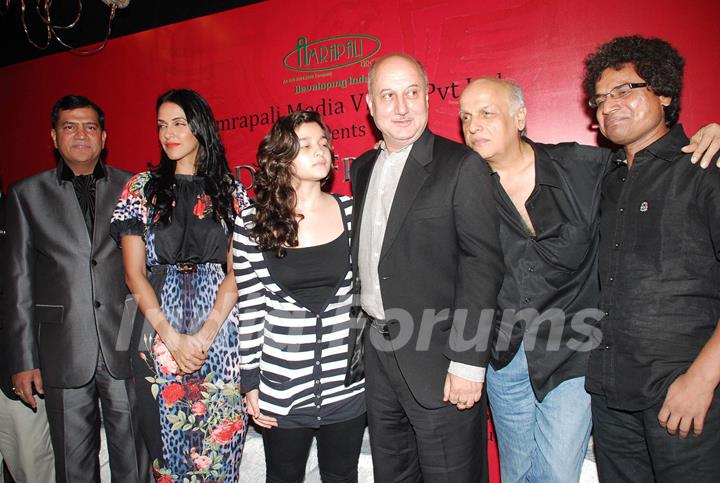 Anupam Kher, Mahesh Bhatt and Neha Dhupia at Dear Friend Hitler Film Launch at Novotel