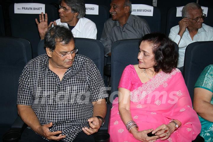 Asha Parekh at VK Murthy awards at Whistling Woods