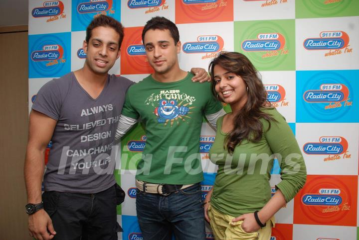 Imran Khan promotes I Hate Love Stories at Radio City at Bandra