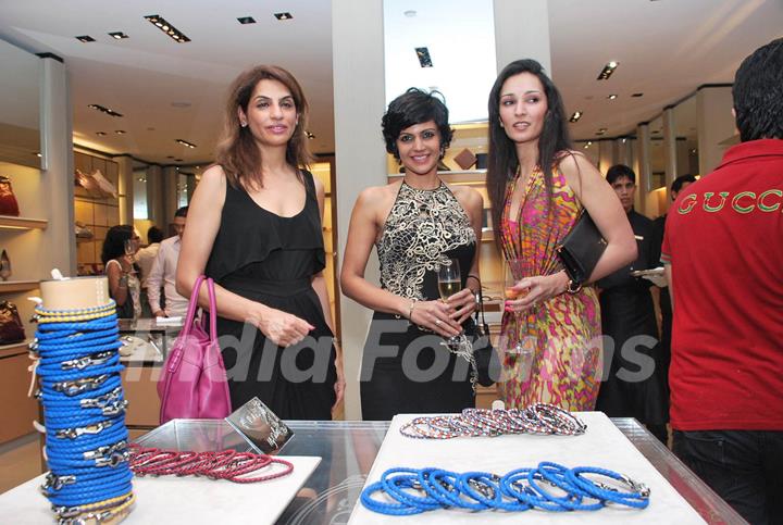 TV anchor Mandira Bedi at the launch of Tod''s Special Bracelet at Trident