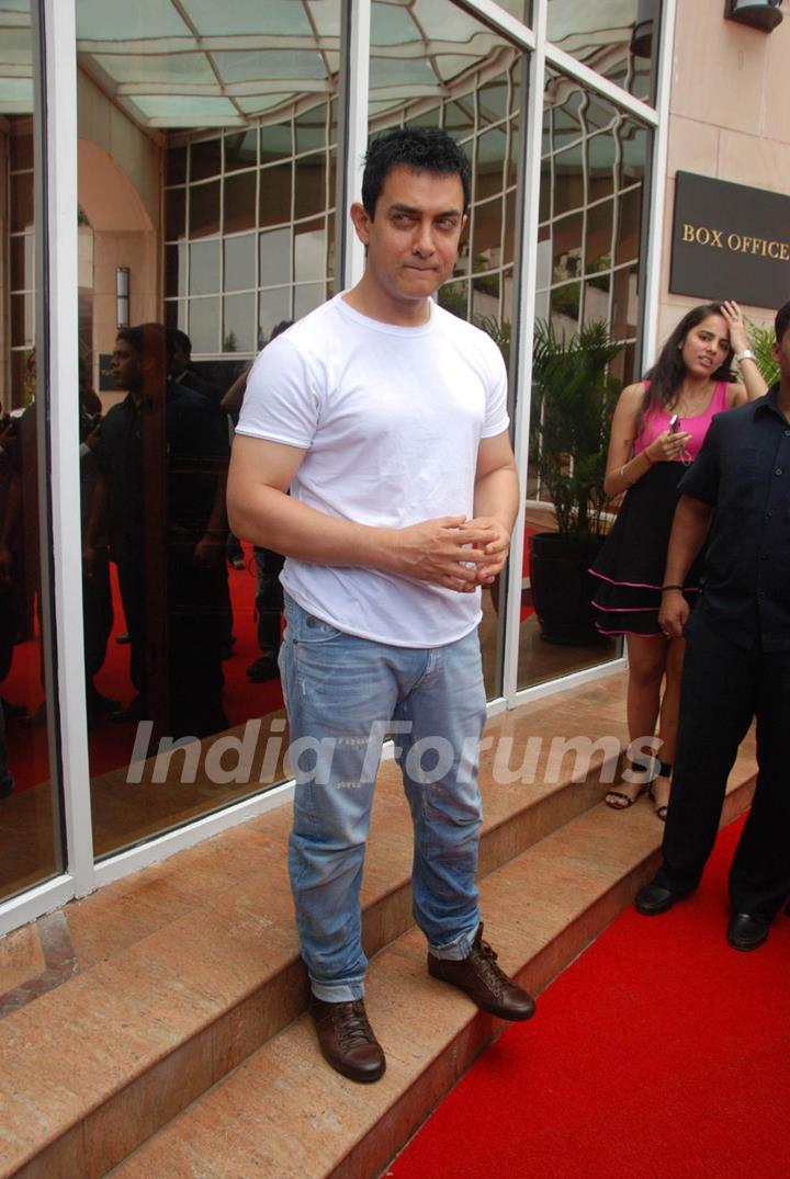 Bollywood actor Aamir Khan unveils