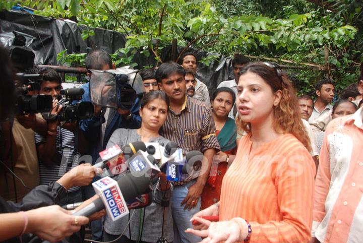 Sambhavna Seth at Police Station