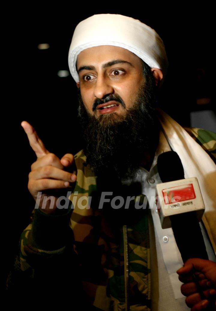 Press-meet to promote his film ''Tere Bin Laden'', in New Delhi