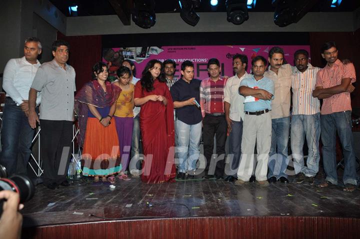 Aamir Khan at Peepli Live music launch