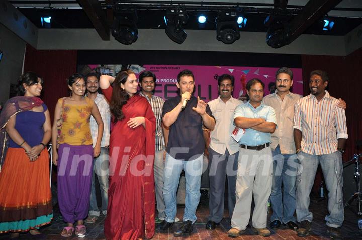 Aamir Khan at Peepli Live music launch