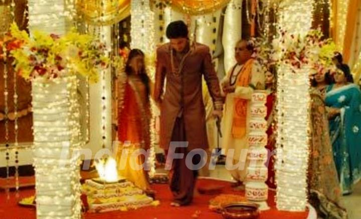 Wedding sequence from tv show Laagi Tujhse Lagan