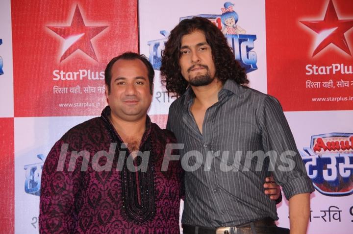 Rahat Fateh Ali Khan & Sonu Nigam as a judges