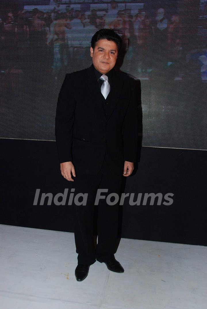 Sajid Khan during the press meet for the TV show