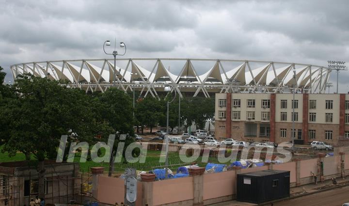 Inauguration of remodeled and reconstructed Jawaharlal Nehru Stadium, in New Delhi