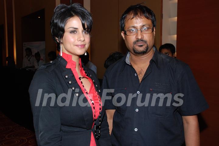 Gul Panag at music launch of the movie Hello Darling