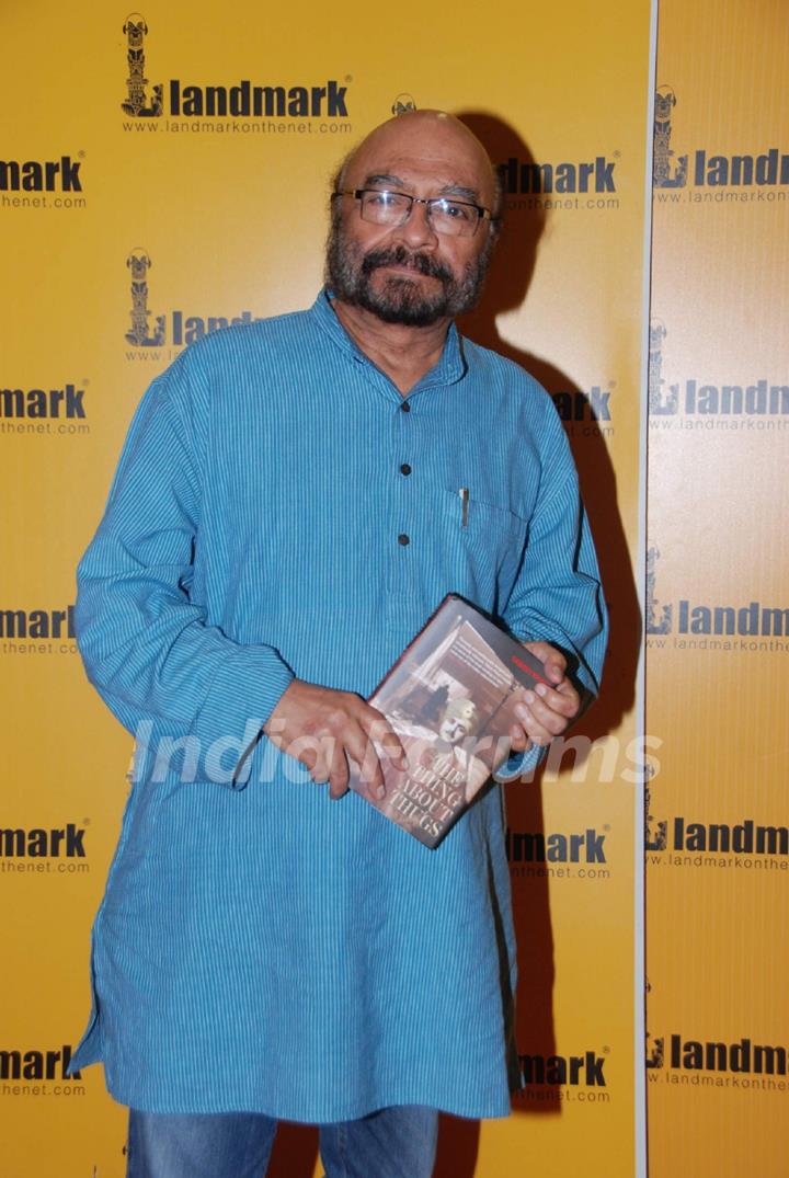 Shyam Benegal at the book launch of The Thing about Thugs at Landmark, Andheri