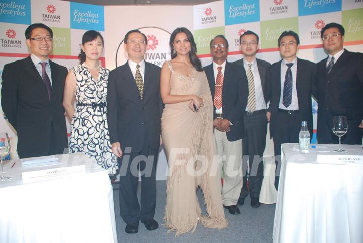 Lara Dutta at Taiwan Excellence press meet at Trident