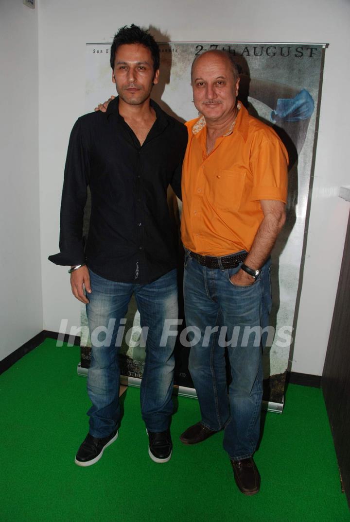 Anupam Kher launches the music of film