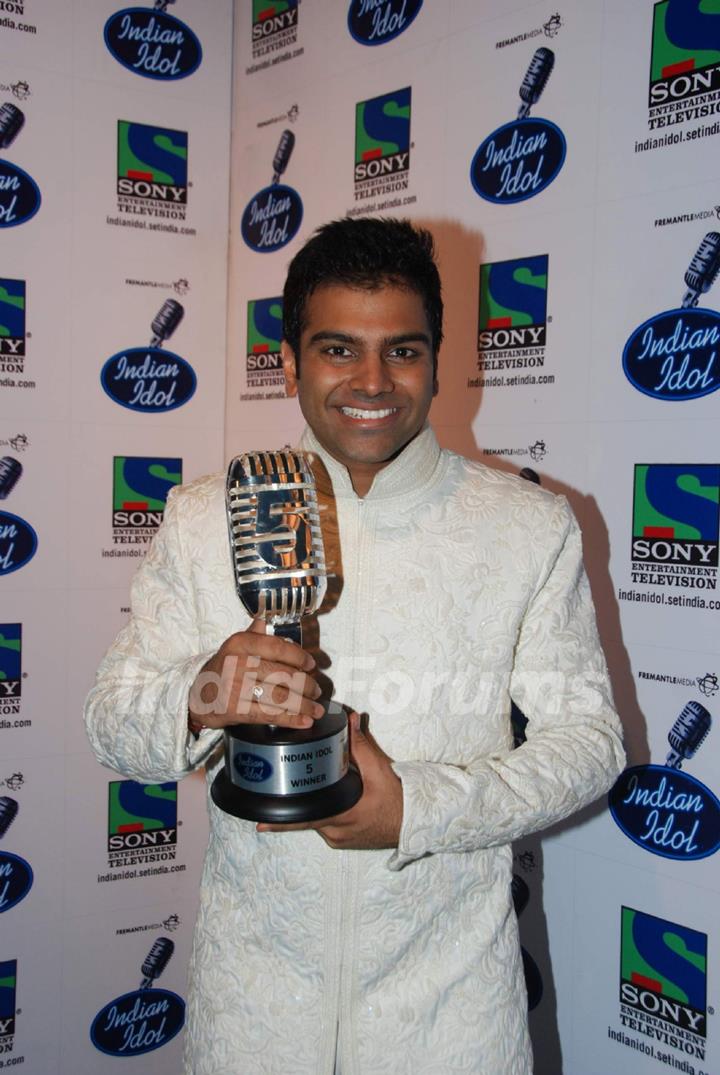 Sree Ram at Indian Idol 5 grand finale at Filmistan