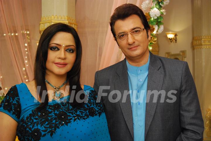 Lovely couple Indrajit and Vasu