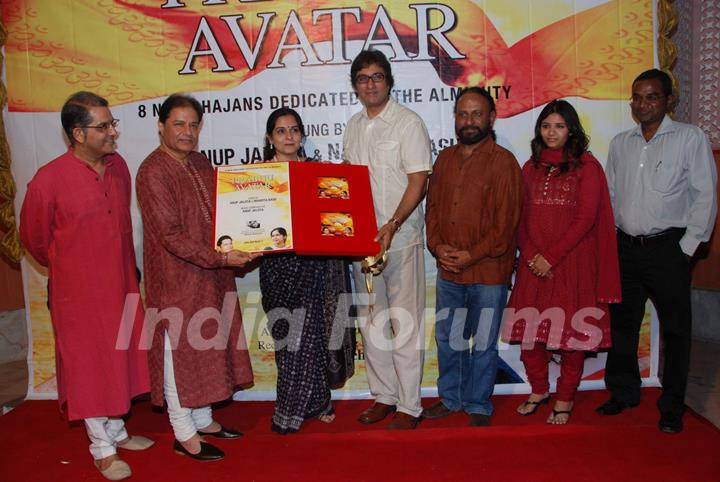 Ketan Mehta at the launch of Anup Jalota''''s album Prabhu Avtar at Isckon