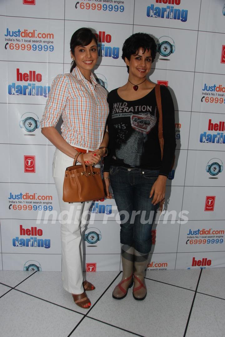 Gul Panag and Isha Koppikar at Hello darling promotional event at Just dial malad