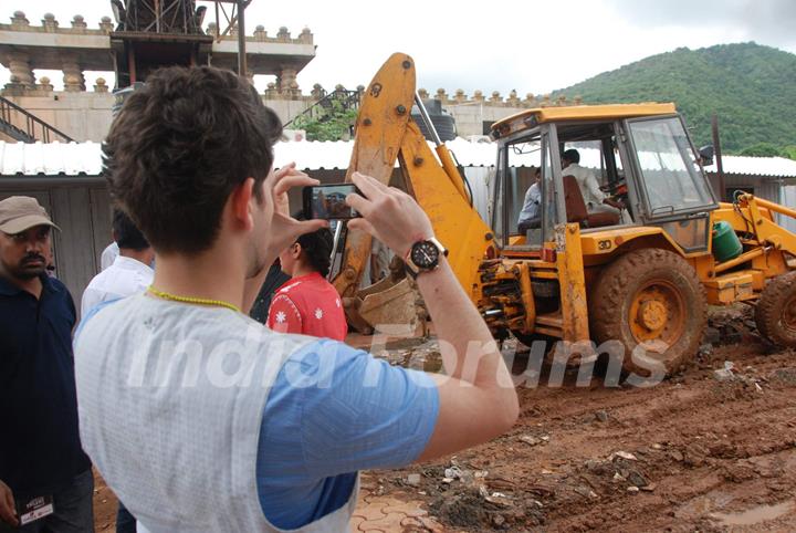 Neil Nitin Mukesh on the sets of India''s Got Talent at Film City