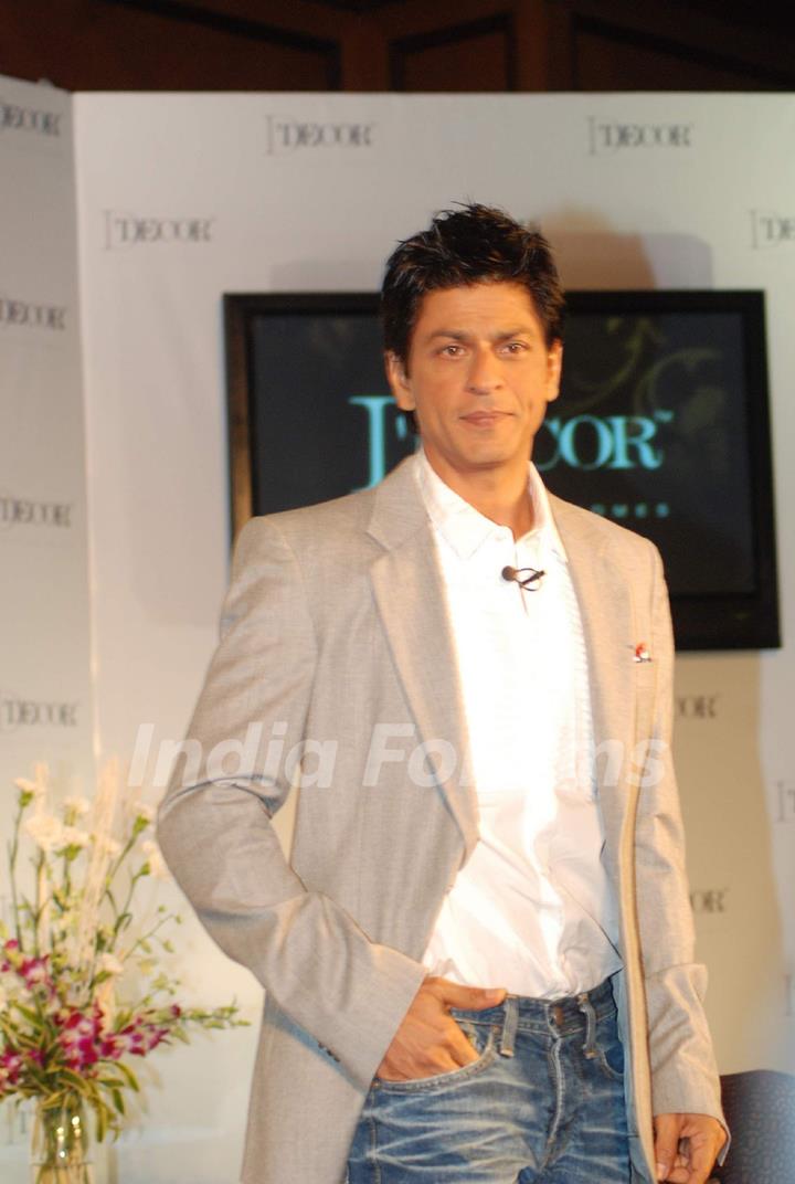 Shah Rukh Khan and Gauri Khan as the brand ambassador of D''Decor at Taj Lands End