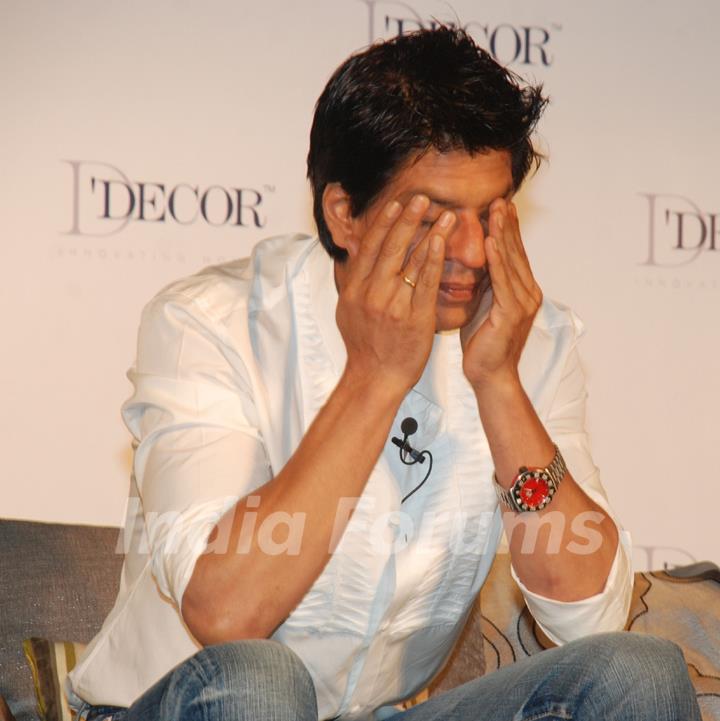 Shah Rukh Khan and Gauri Khan as the brand ambassador of D''Decor at Taj Lands End