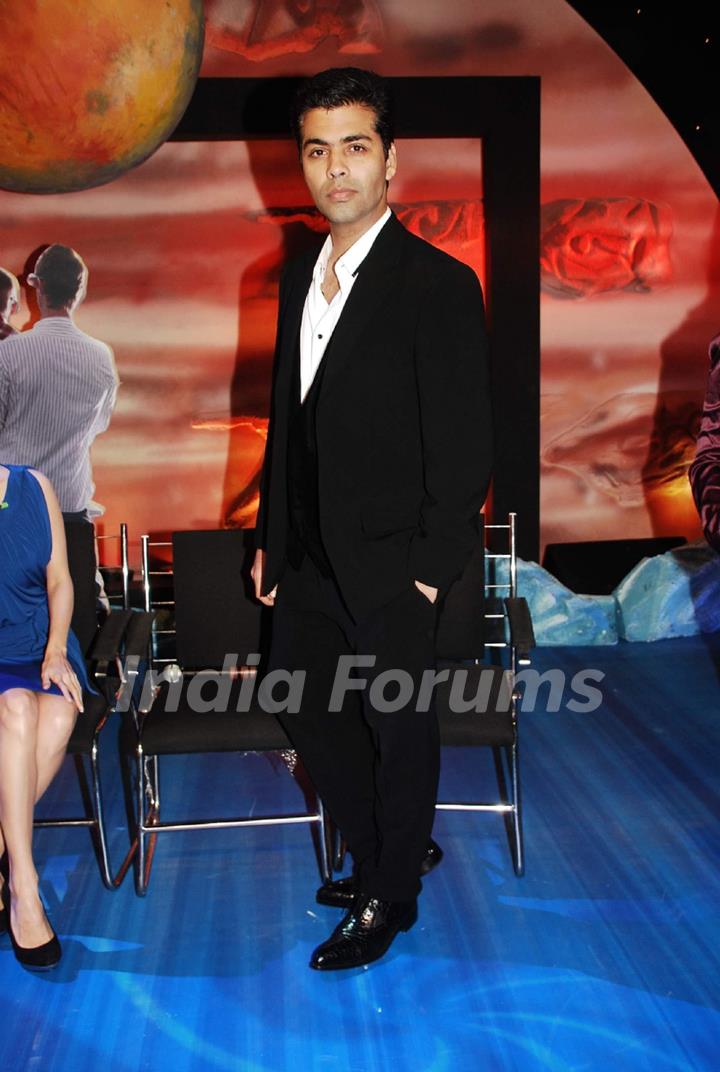 Karan Johar promote Panasonic 3-D cameras and LCD at Yashraj