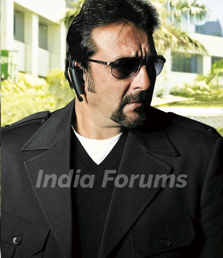 Sanjay Dutt as a lead actor in the movie Knockout