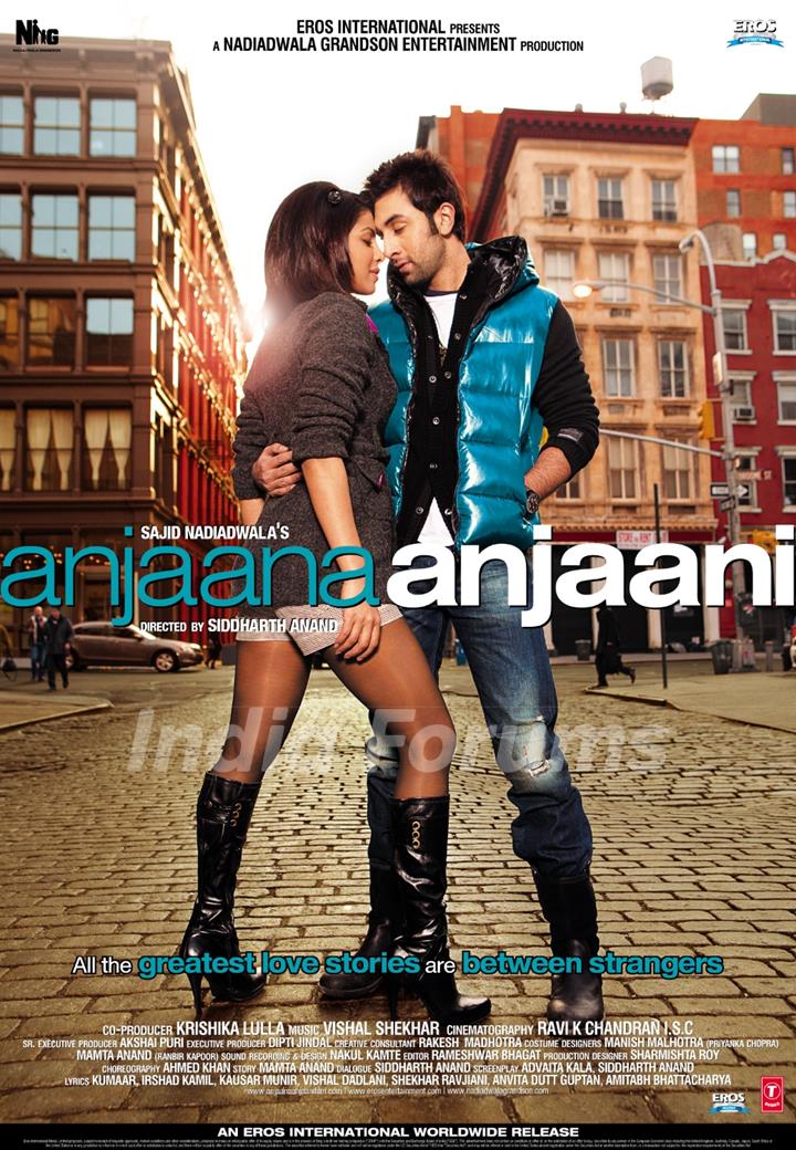 Poster of the movie Anjaana Anjaani