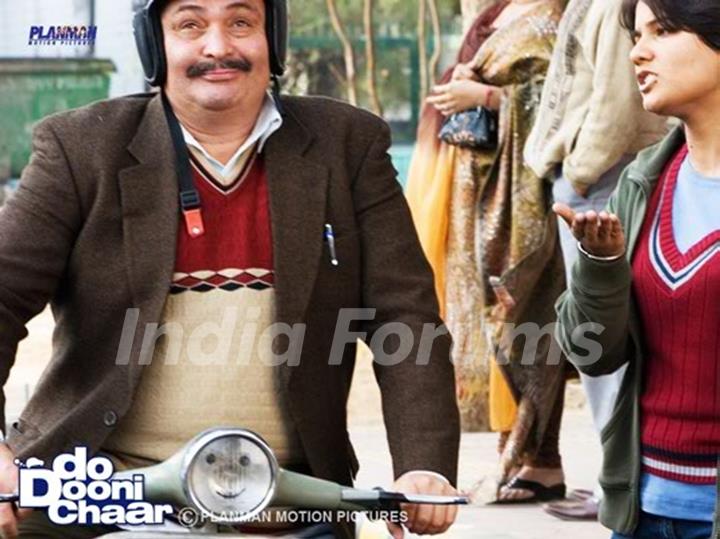 Rishi Kapoor in the movie Do Dooni Chaar