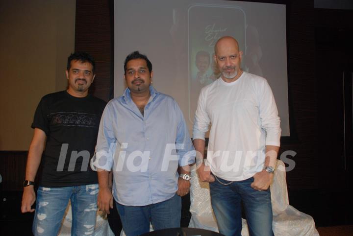 Shankar Ehsan Loy launches I phone application at Novotel Hotel