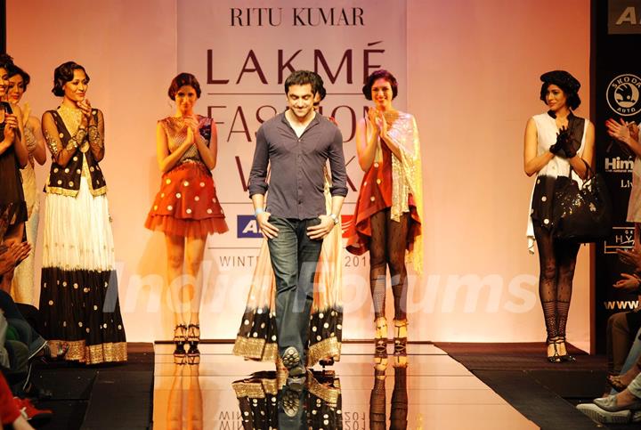 Ritu Kumar design at the Lakme Fashion Week