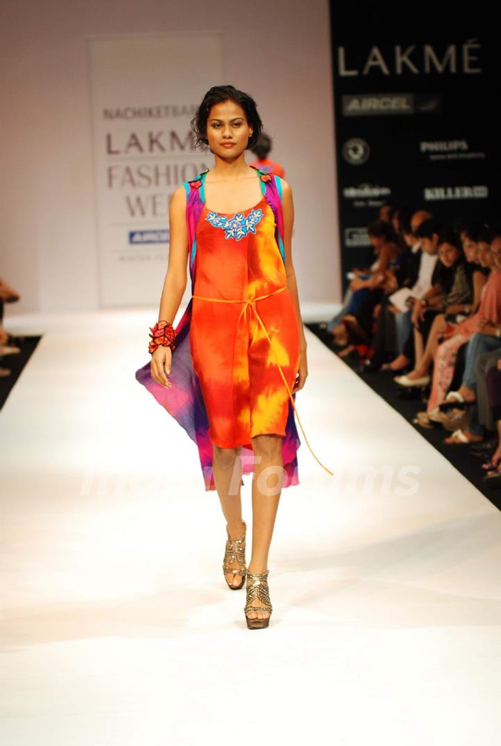 Nachiket Barve's creation at the Lakme Fashion Week