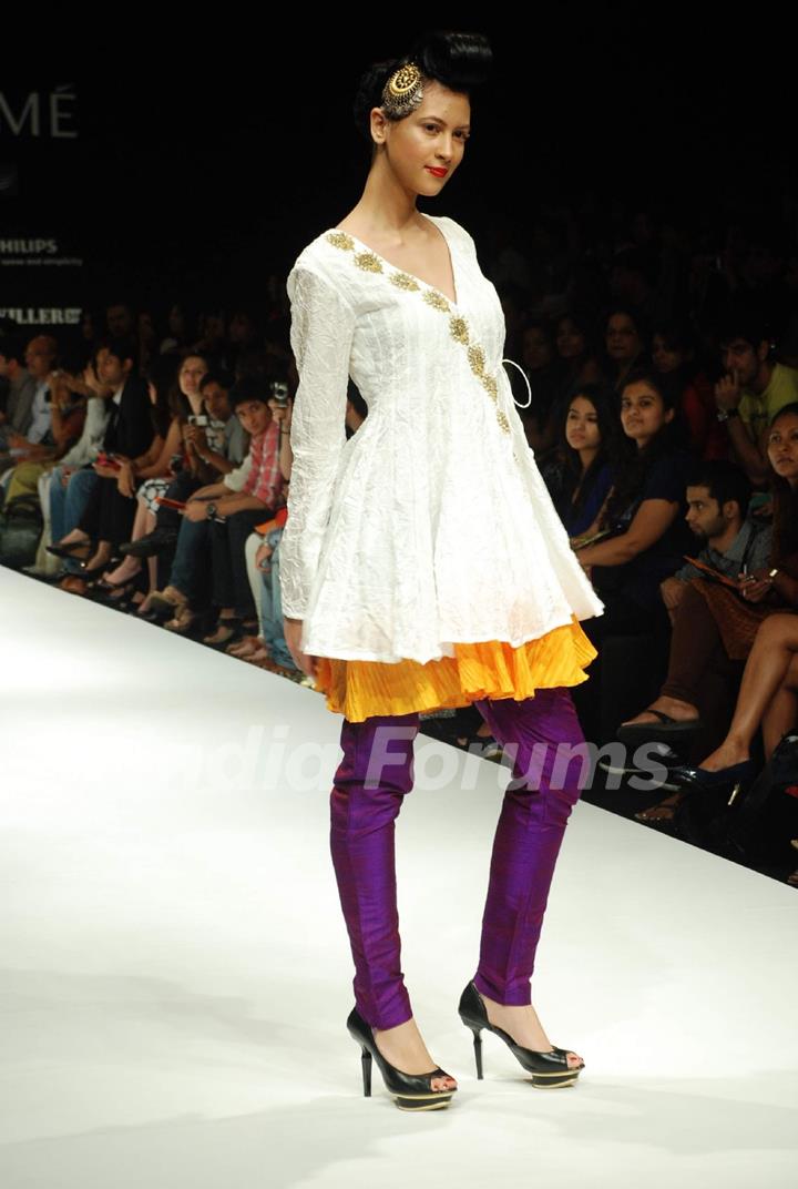 Masaba's design at the Lakme Fashion Week