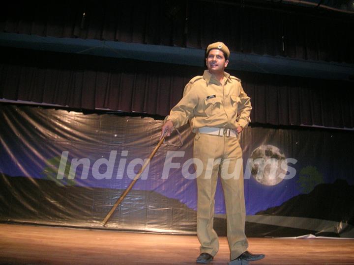 Karan Mehra as policeman