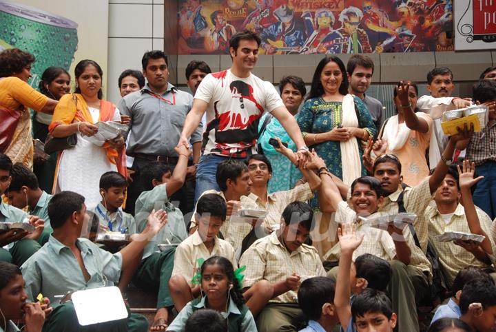 Arbaaz Khan at special screening of Dabangg for DEEDS NGO kids at Fun