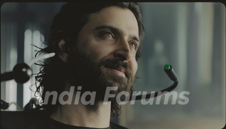 Hrithik Roshan in the movie Guzaarish