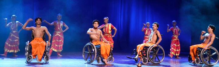 Worlds First and Historic Performance Bharatnatyam on Wheel Chairs