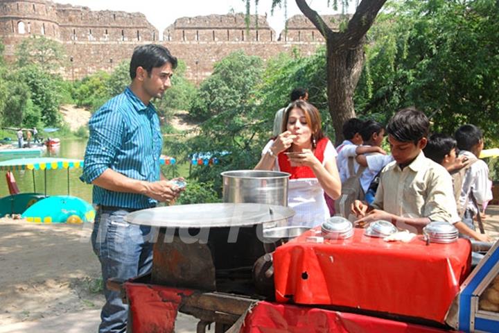 Scene from tv show Preet Se Bandhi Ye Dori Ram Milaayi Jodi