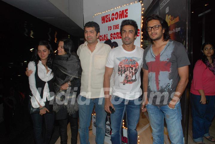 Anjana Anjani special screening attended by various bollywood stars at Cinemax
