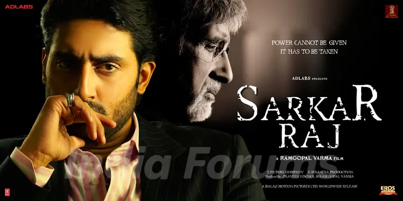 Bachchans in a very serious mood