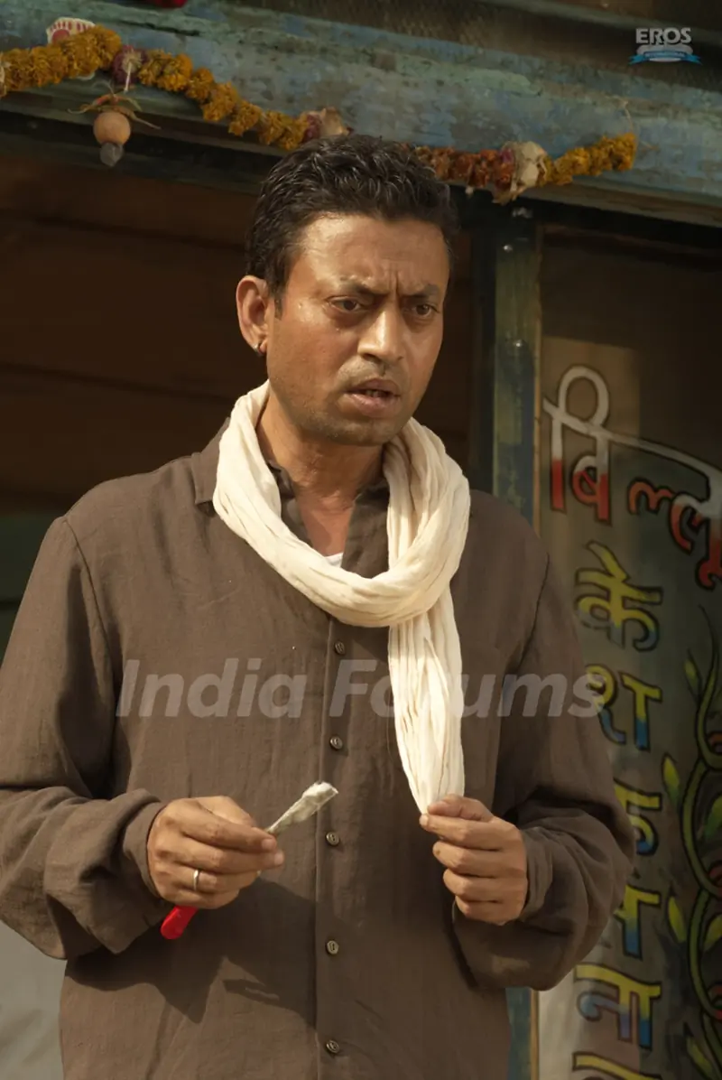 Irfan looking shocked