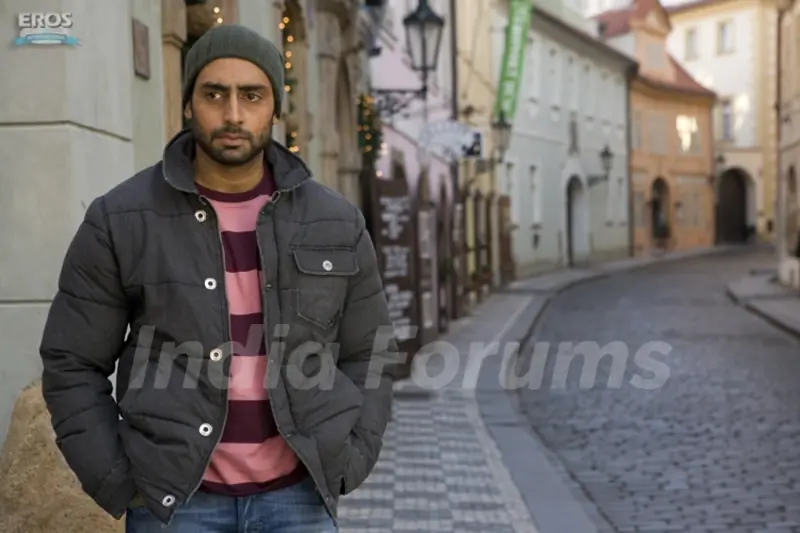Abhishek doing a evening walk