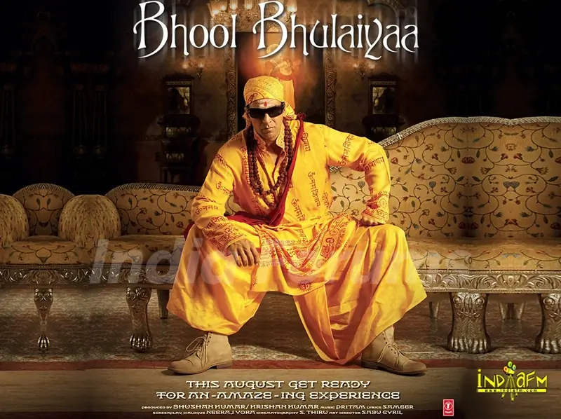 Poster of Bhool Bhulaiyaa with Akshay kumar