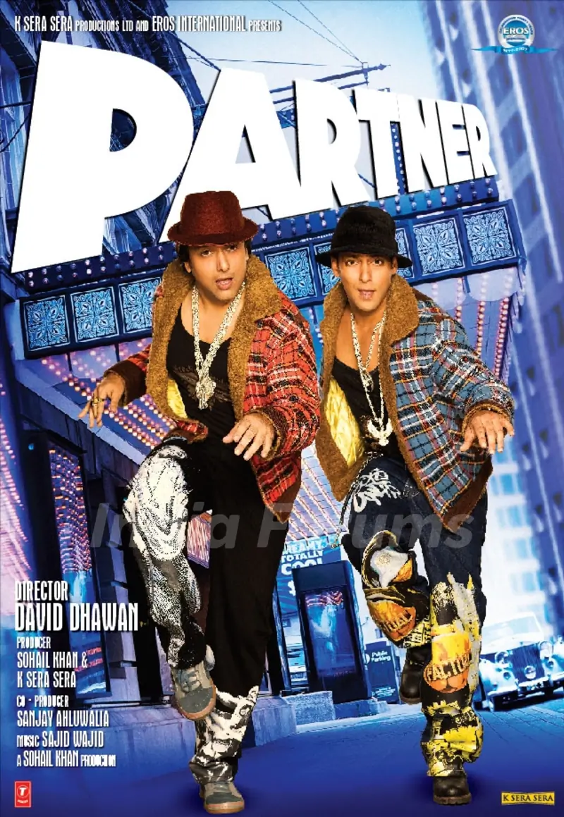 Partner movie poster with Salman and Govinda